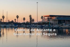 cómo ir de Alicante a Guardamar del Segura