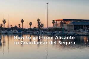 how to get from Alicante to Guardamar del Segura